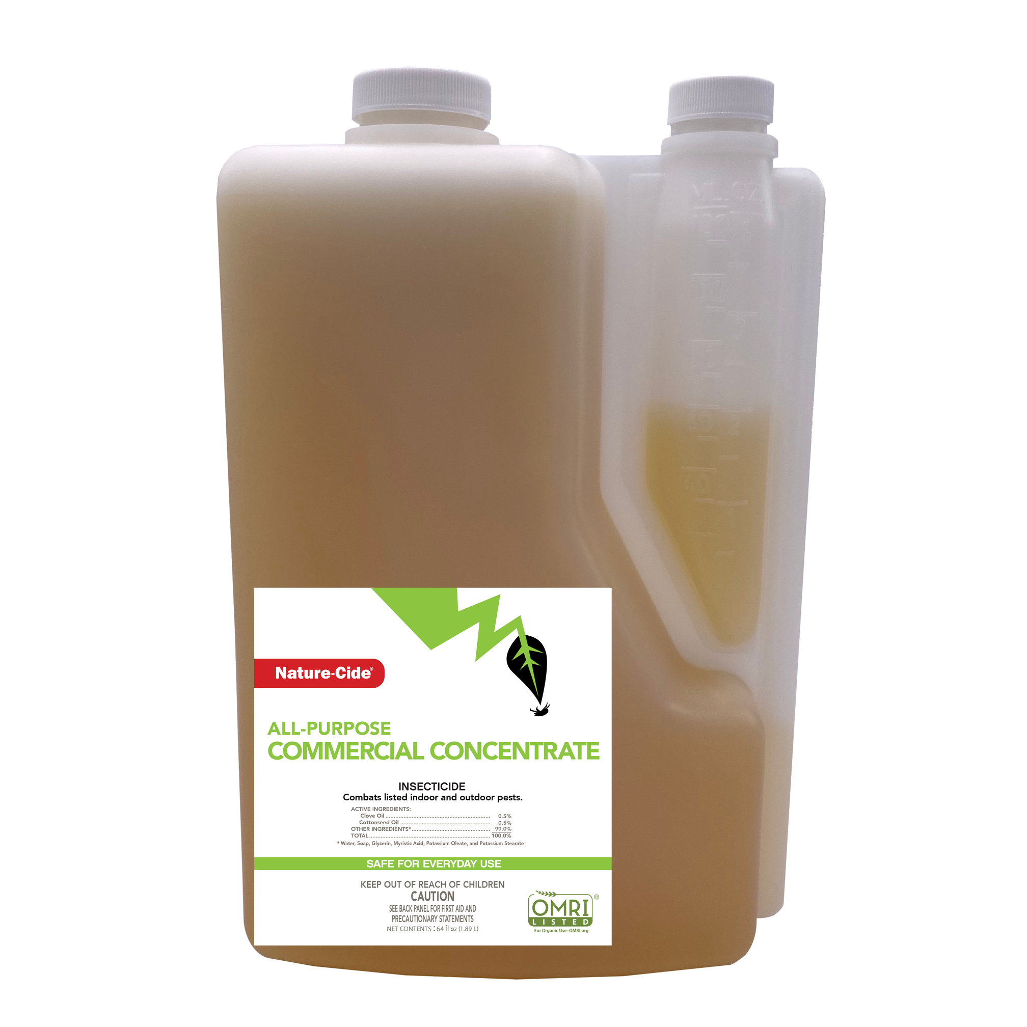 nature's care 24 oz insecticidal soap Nature-Cide All-Purpose Commercial Concentrate, 64-fl oz bottle